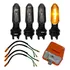 4 Seta Pisca Led Twister Adaptado Para Titan fan start 160